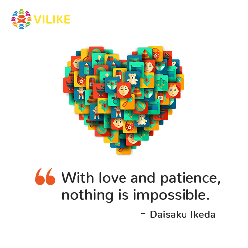 Vilike Loading Prescreen Image Quote Concept